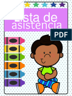 Lista de Asistencia Por Meses