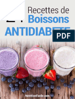 21 Boissons Antidiabete