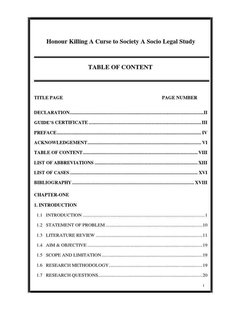 honour-killing-a-curse-to-society-a-socio-legal-study-pdf-human