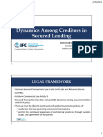 Dynamics Among Creditors in Secured Lending Updated