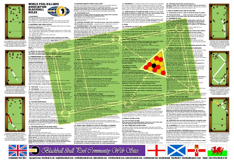 Blackball Rules Snooker Referee