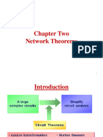 Chapter Two, Network Theorem