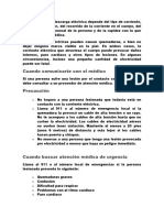 Plan de Respuesta Por Contacto Electrico - Por Terminar