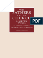 The Fathers of The Church Shorter Works Volume 01