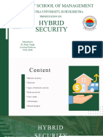 Hybrid Security