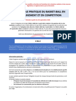 Note 53 - 2021-10-01 FFBB Protocole de Reprise Des Activites Sportives