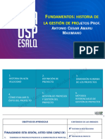 Diapositivas Historia Gestion de Proyectos 041021pdf Espanol