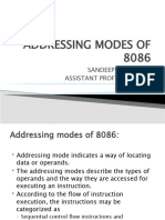 Addressing Modes of 8086