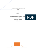 Tema: 1 Análisis Comparativo de Adecuación Curricular Participante