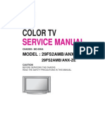 Color TV Service Manual for MC-05HA Chassis