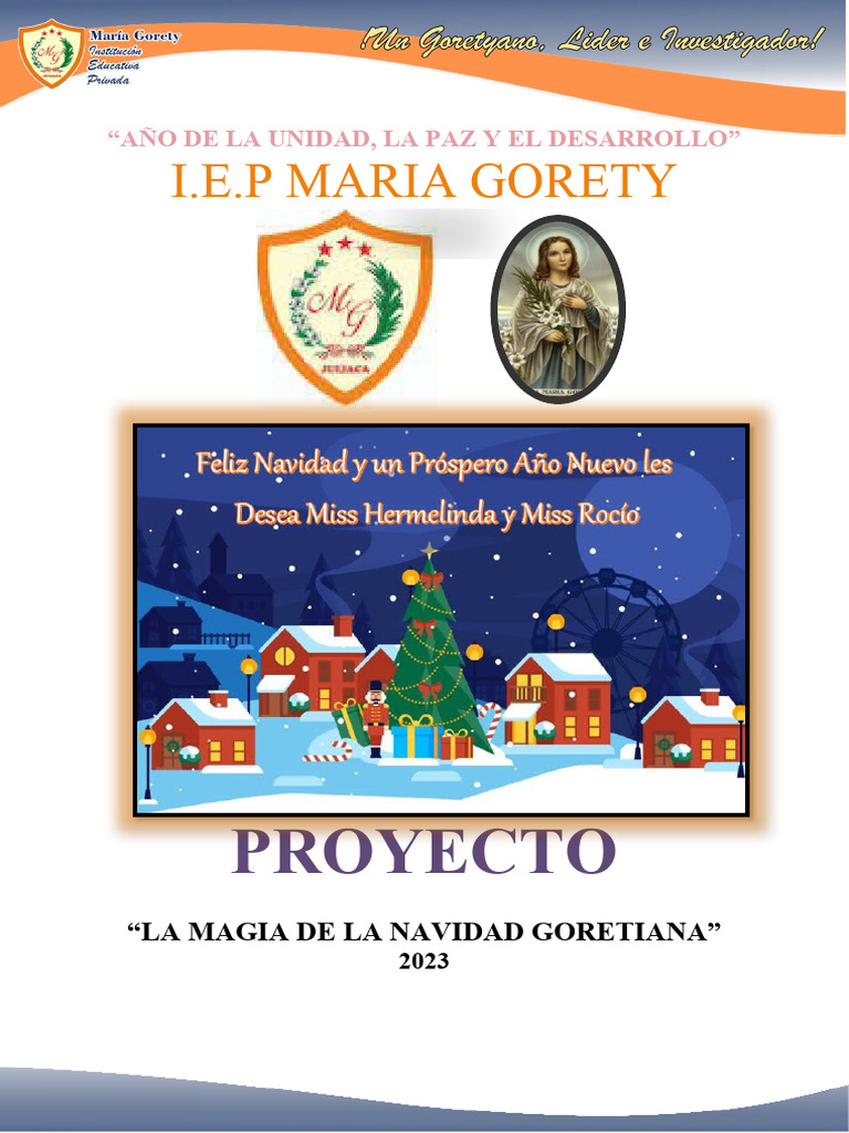 Magia de la Navidad Gorety 2023 | PDF | Navidad | Mesianismo cristiano