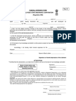 Funeral Expenses Form Employees' State Insurance Corporation (Regulation 95E)