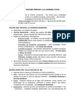 Tema 5 LCL - El Teatro Español Antes de La Guerra Civil - 2º Bach 2024