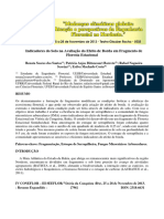 Indicadores Do Solo Na Avaliação Do Efeito de Borda em Fragmento de Floresta Estacional