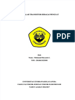 PDF Makalah Transistor Sebagai Penguat - Compress