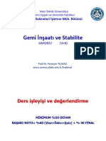 Gemi Inşaatı Ve Stabilite