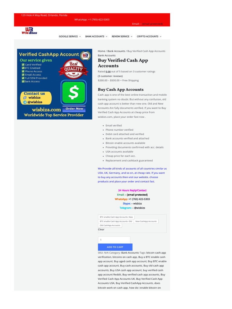 How To Get Verified Cash App Accounts - 2024 Safe and Secure... | PDF