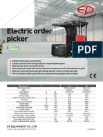 Electric Order Picker: Ep Equipment Co.,Ltd