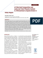 Analisis de Componentes de Aceite de Perejil Por CG