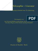 Recht Philosophie Literatur Festschrift FR Reinhard Merkel Zum 70 Geburtstag Teilband I Und II