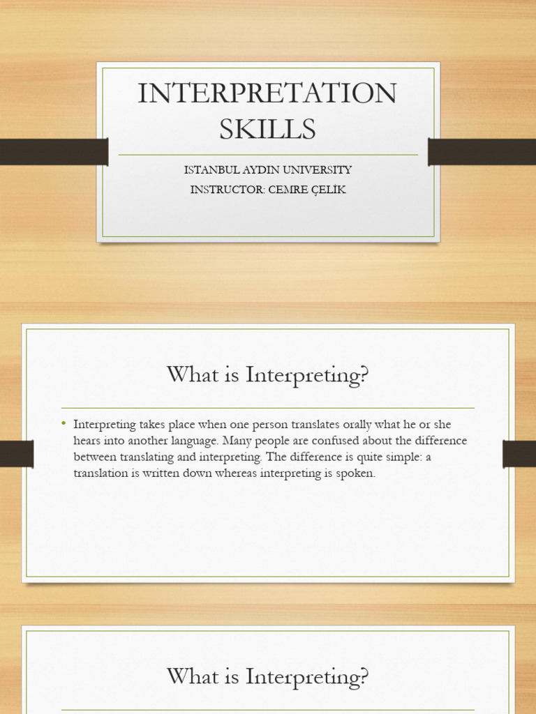 Image Result For Interpreting Vs Interpretation Wordreference Forums