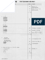 Mathematics 2004 Marking Scheme