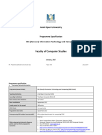 FCS Programme Specification AOU
