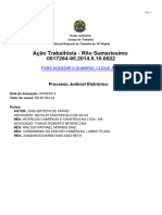 Sentença Sobre Prescrição Intercorrente