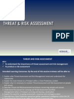 Chapter 2 - Theat & Risk Assessment