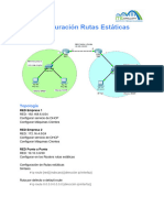 Configuración Rutas Estáticas