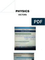 Vectors (Physics)