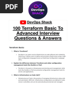 Terraform Interview Questions