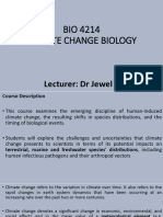 Climate Change Biology1