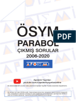 Apotemi Parabol Ösym Son 15 Yıl Çıkmış Sorular