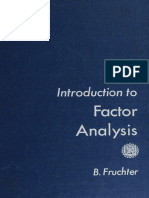 Introduction To Factor Analysis - Fruchter, Benjamin - 1954 - New York, Van Nostrand - Anna's Archive