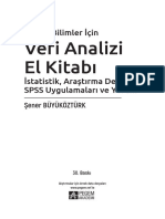 Veri Analizi El Kitabı: Sosyal Bilimler İçin