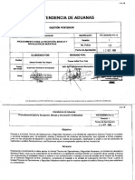 PR IAD DNO PO 13 Procedimiento para La Recepcion Manejo y Devolucion de