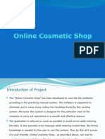 Online Cosmetic Shop