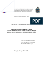 Centro de Investigación de Estudios de La Salud Universidad Nacional Autonoma de Nicaragua Escuela de Salud Pública de Nicaragua