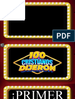 100 Cristianos Dijeron