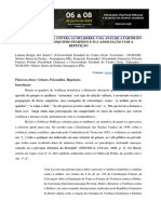 Violência Doméstica Contra As Mulheres: Uma Análise A Partir Do Conceito de Masoquismo Feminino e Sua Associação Com A Repetição