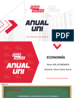 Anual Uni - Semana 10 - Economía