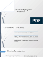 Modelo Conductual - Cognitivo Conductual