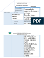 Programación de Grado Quinto