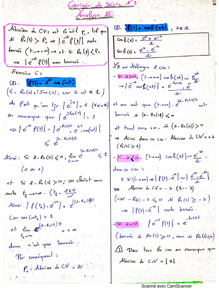 Résumé Analyse 3 | PDF