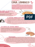 Infografía Salud Mental Orgánico Creativo Rosado y Blanco