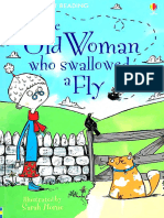 The Old Woman Who Swallowed A Fly Horne Sarah Usborne First Reading L3