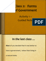 Forms of Gov