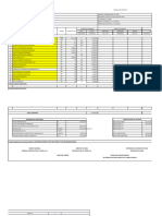 Planilla de Pago de Avance