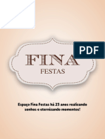 Orçamento Fina Festas 2024